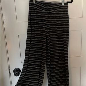 Soft wide leg pants with waistband